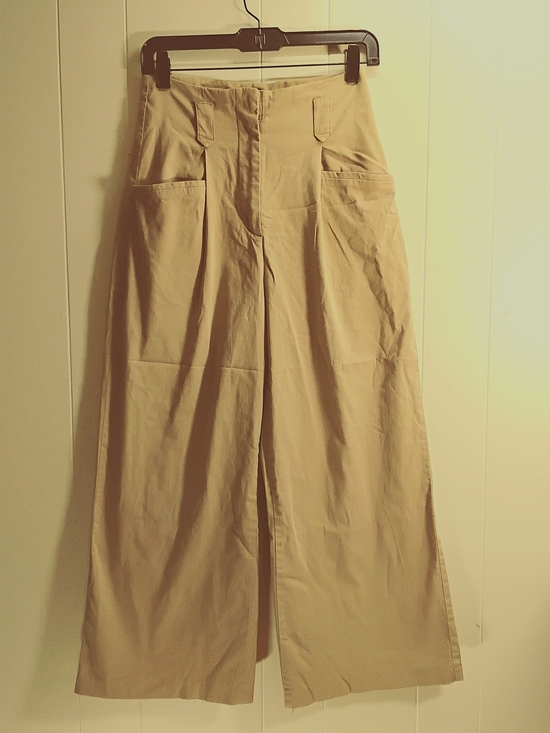 Zara Pants - Zara Tan Lined Garment Interior
